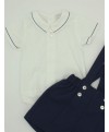 Conjunto Menino Azul Marinho
